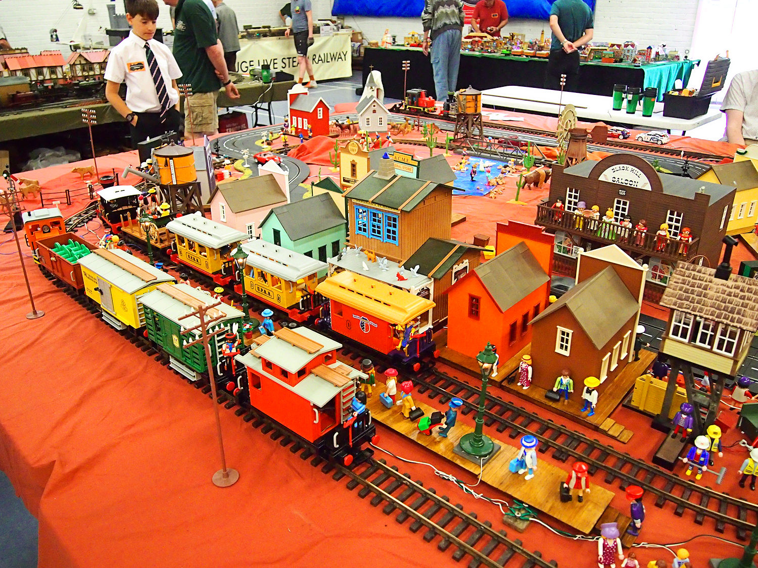 Train Western Playmobil - G Scale 